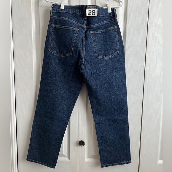 New Gap cheeky straight high rise jeans sz 28 - Picture 2 of 5